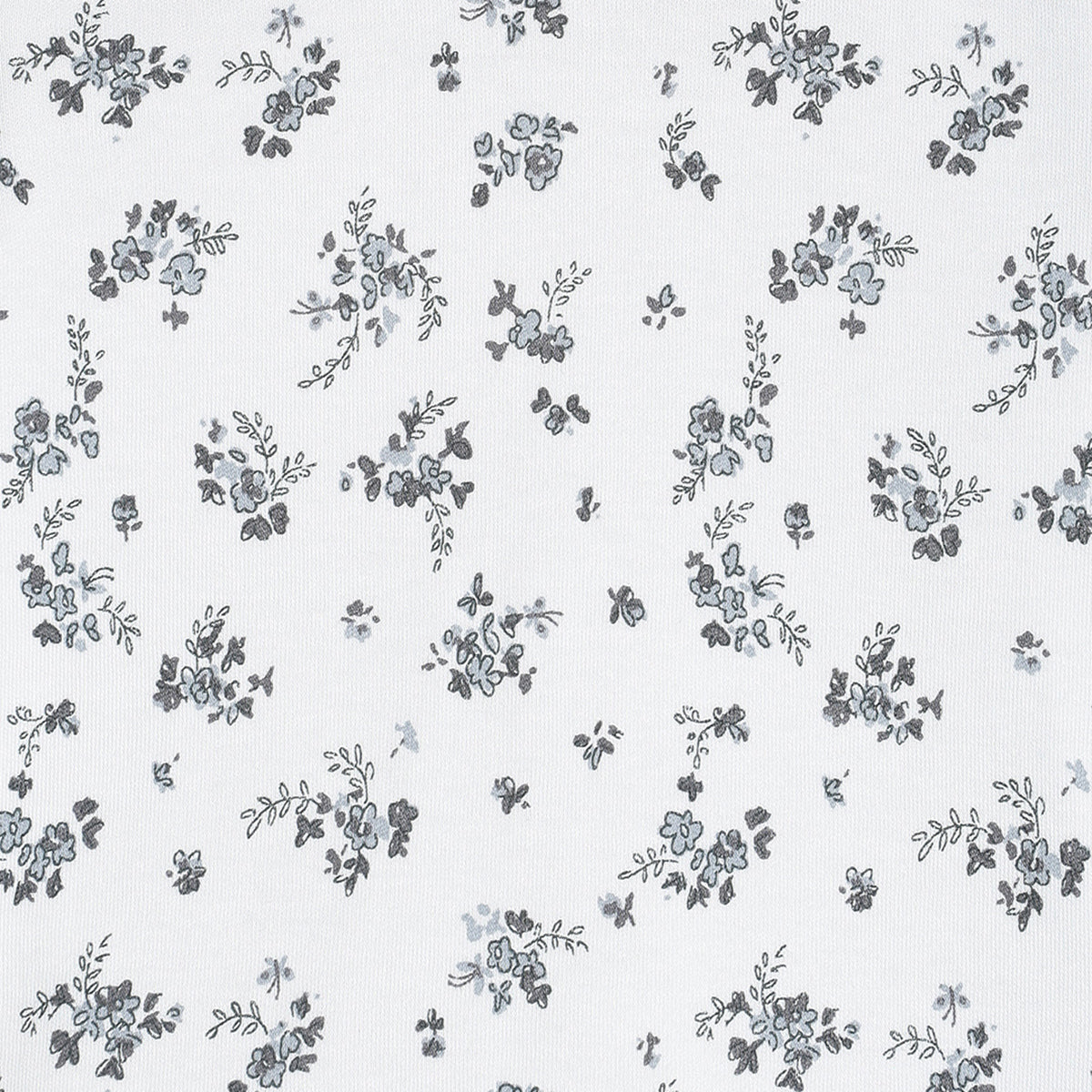 Pack of 1 knit top - white & blue for 3-6 Months