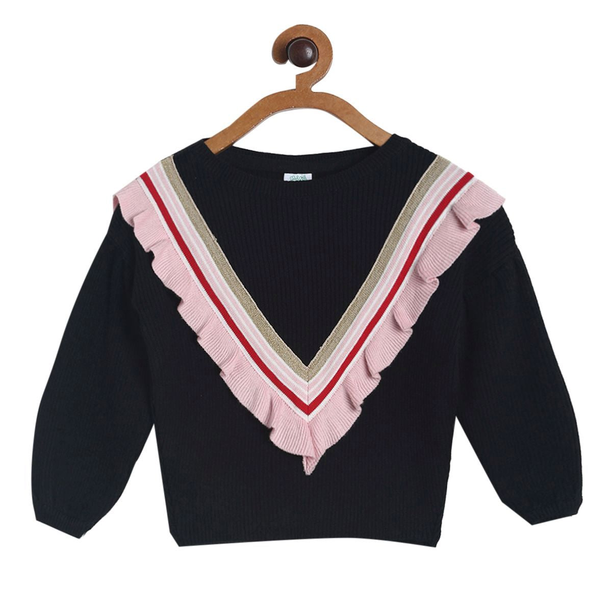 Pack of 1 sweater - black for 3-6 Months