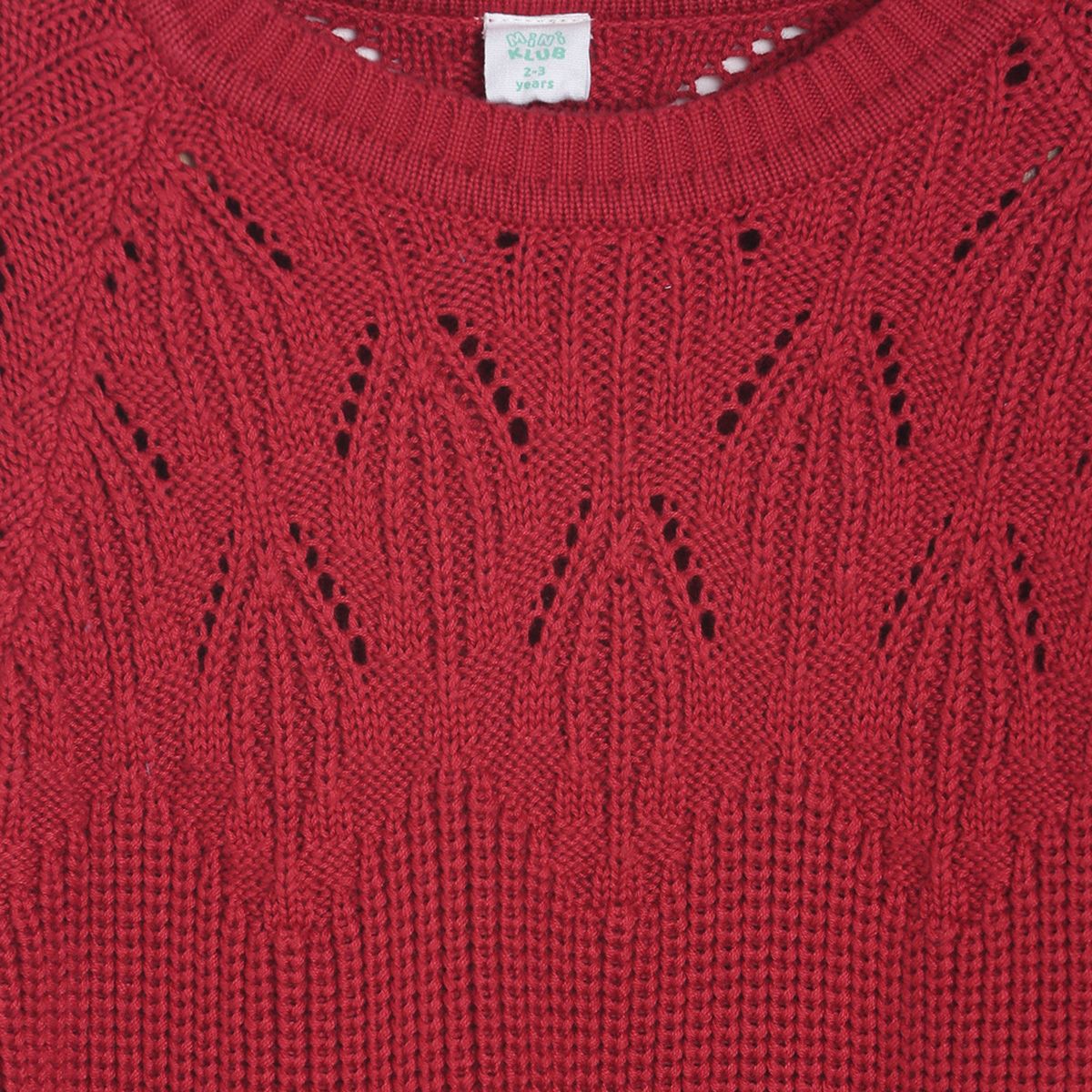 Pack of 1 sweater - red for 3-6 Months
