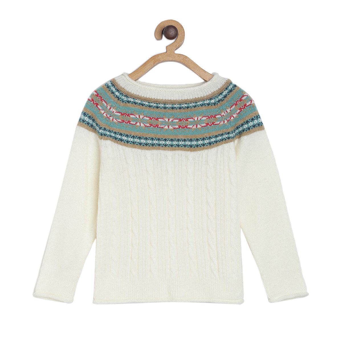 Pack of 1 sweater - white for 3-6 Months