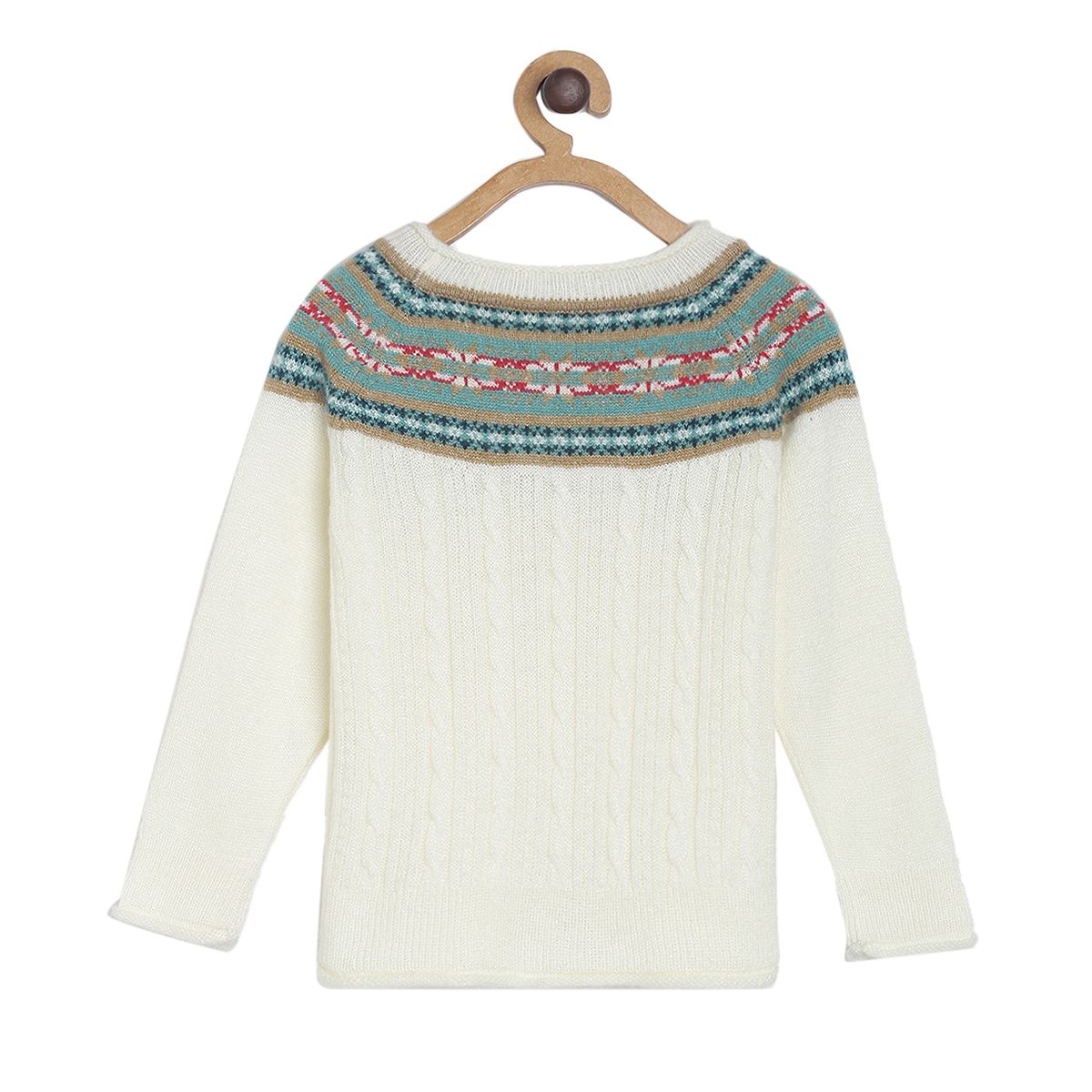Pack of 1 sweater - white for 3-6 Months