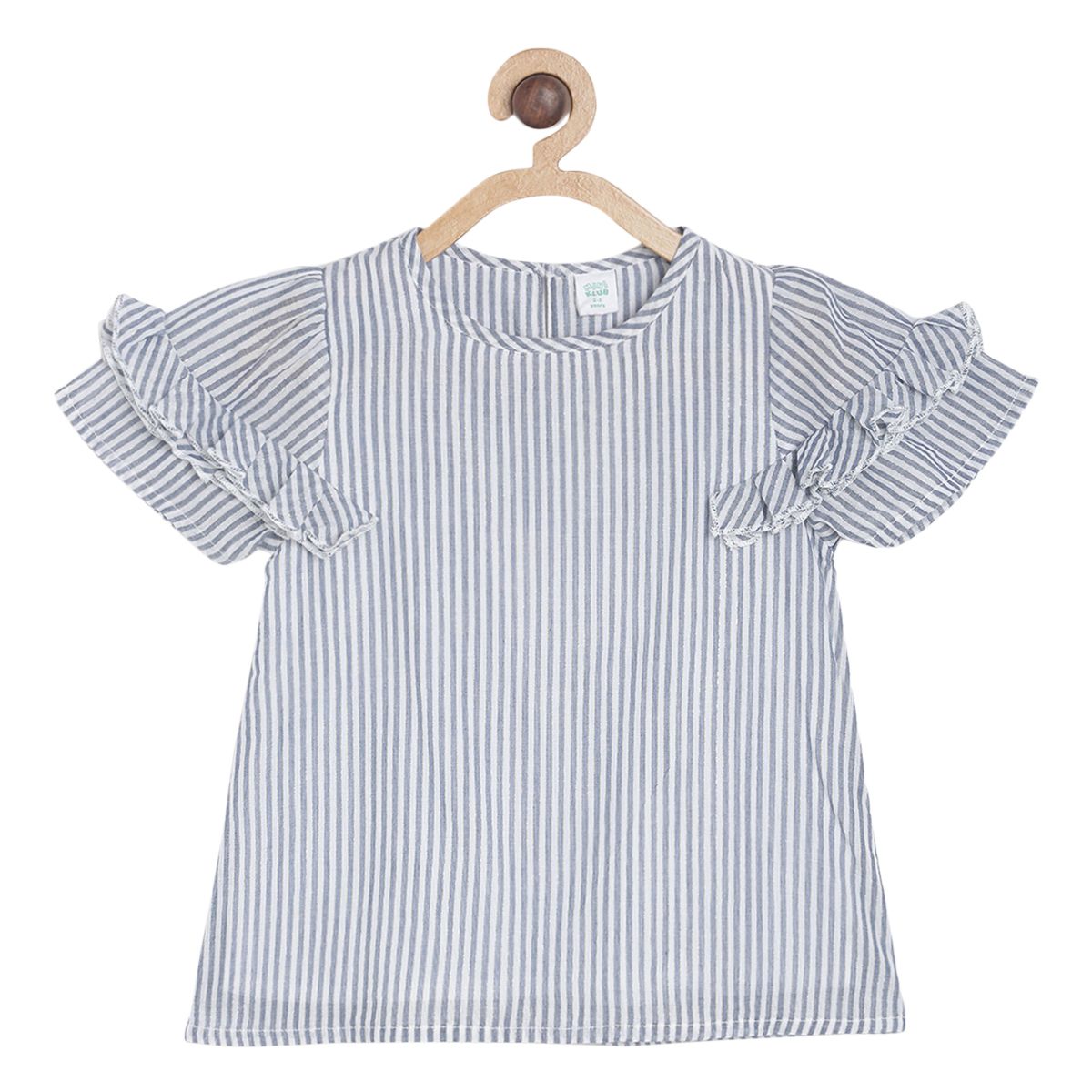 Pack of 1 woven top - grey for 3-6 Months