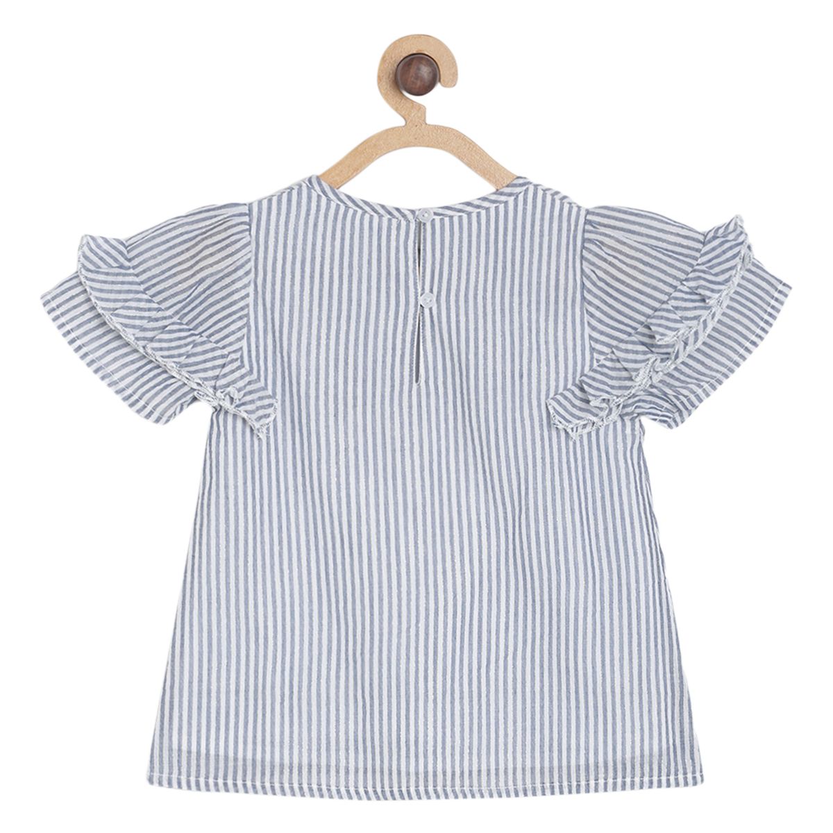 Pack of 1 woven top - grey for 3-6 Months