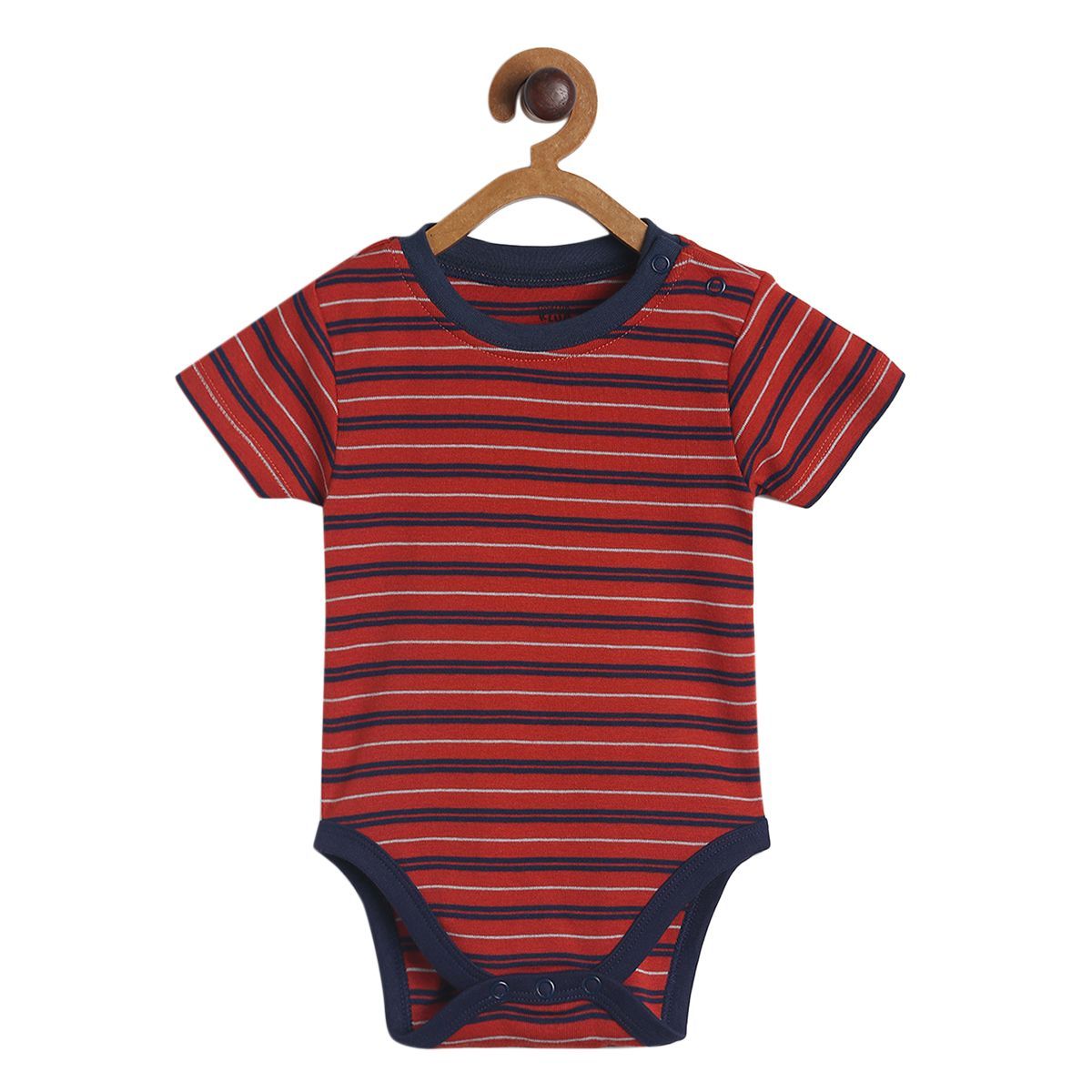 Pack of 3 bodysuit - dark blue & white for New Born