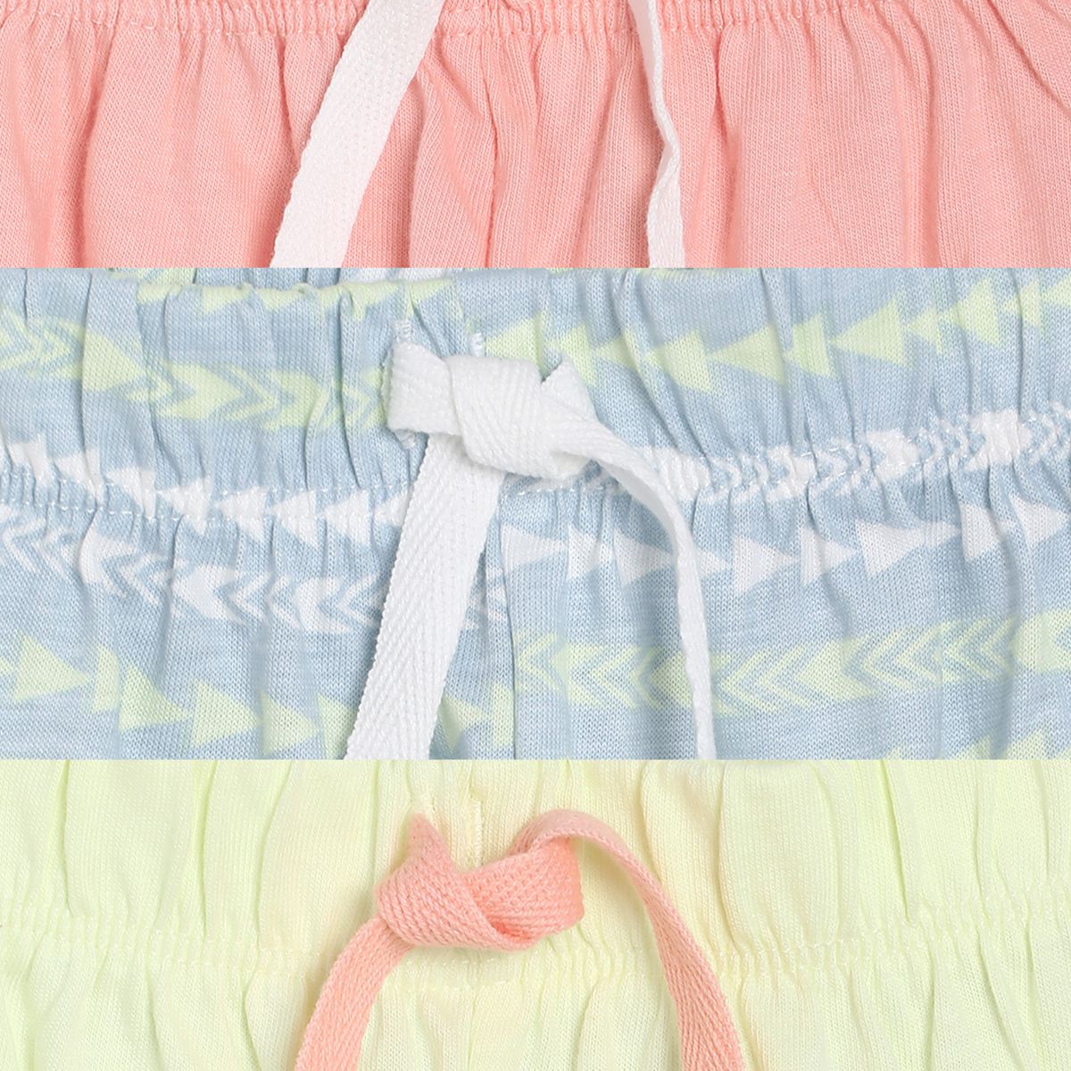 Boys Multi Po3 Knit Bottoms