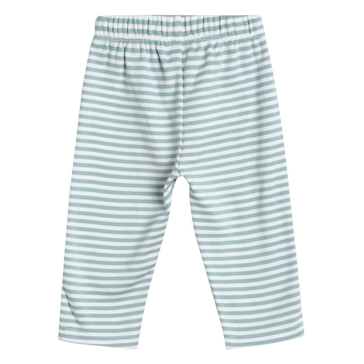 Pack of 3 knit bottom - skyblue & white for 0-3 Months
