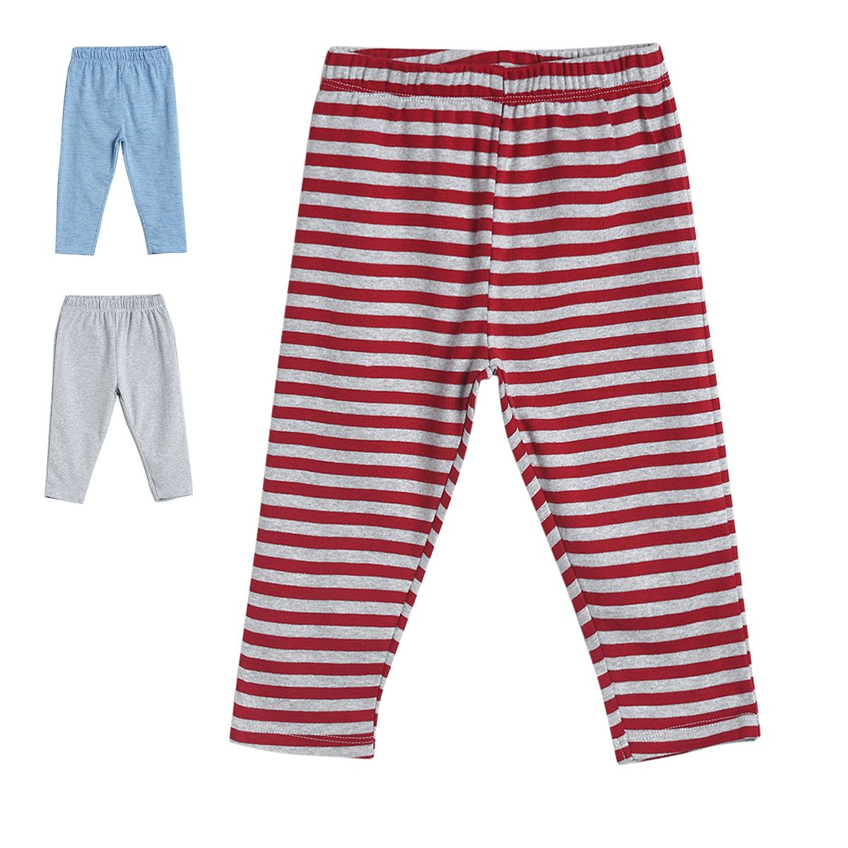 Pack of 3 knit bottom - magenta & baby pink for 0-3 Months
