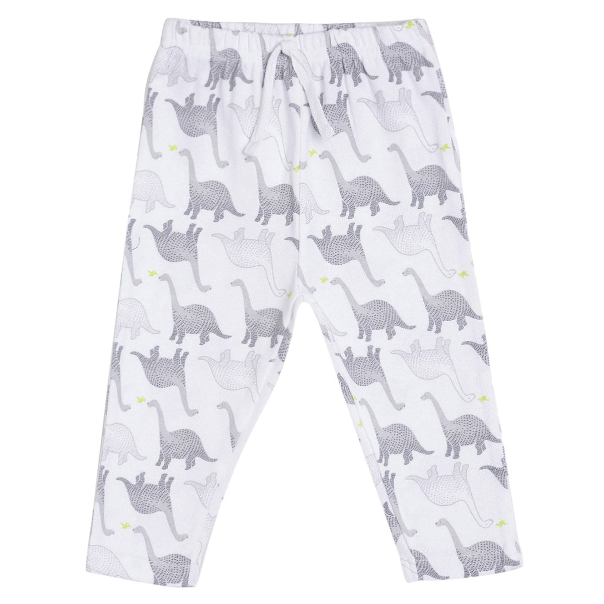 Pack of 3 knit bottom - white & sky blue for 0-3 Months