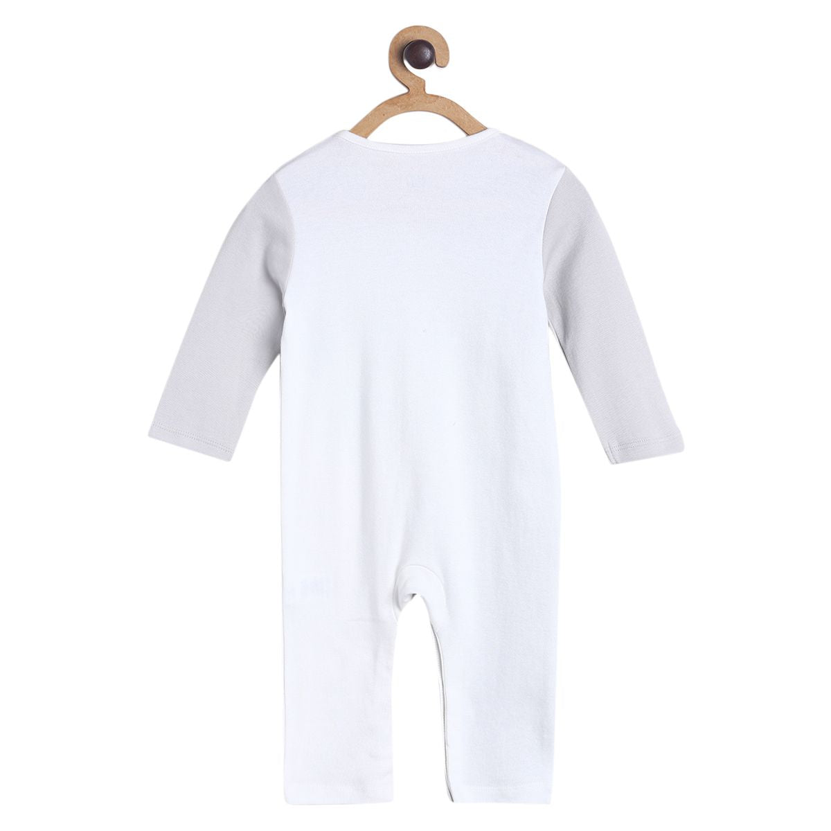 Pack of 2 rompers - light purple & white for New Born