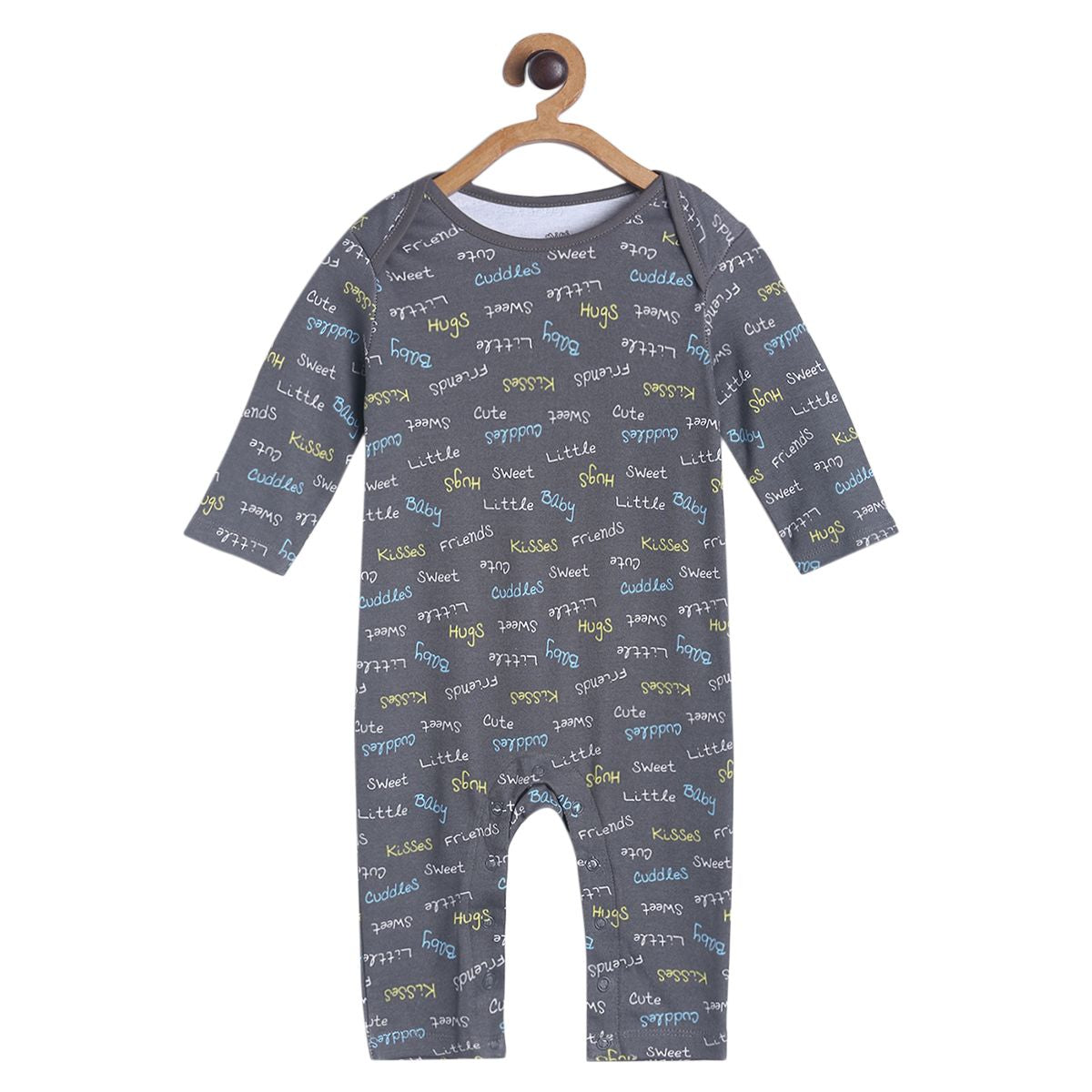 Pack of 2 rompers - light purple & white for New Born