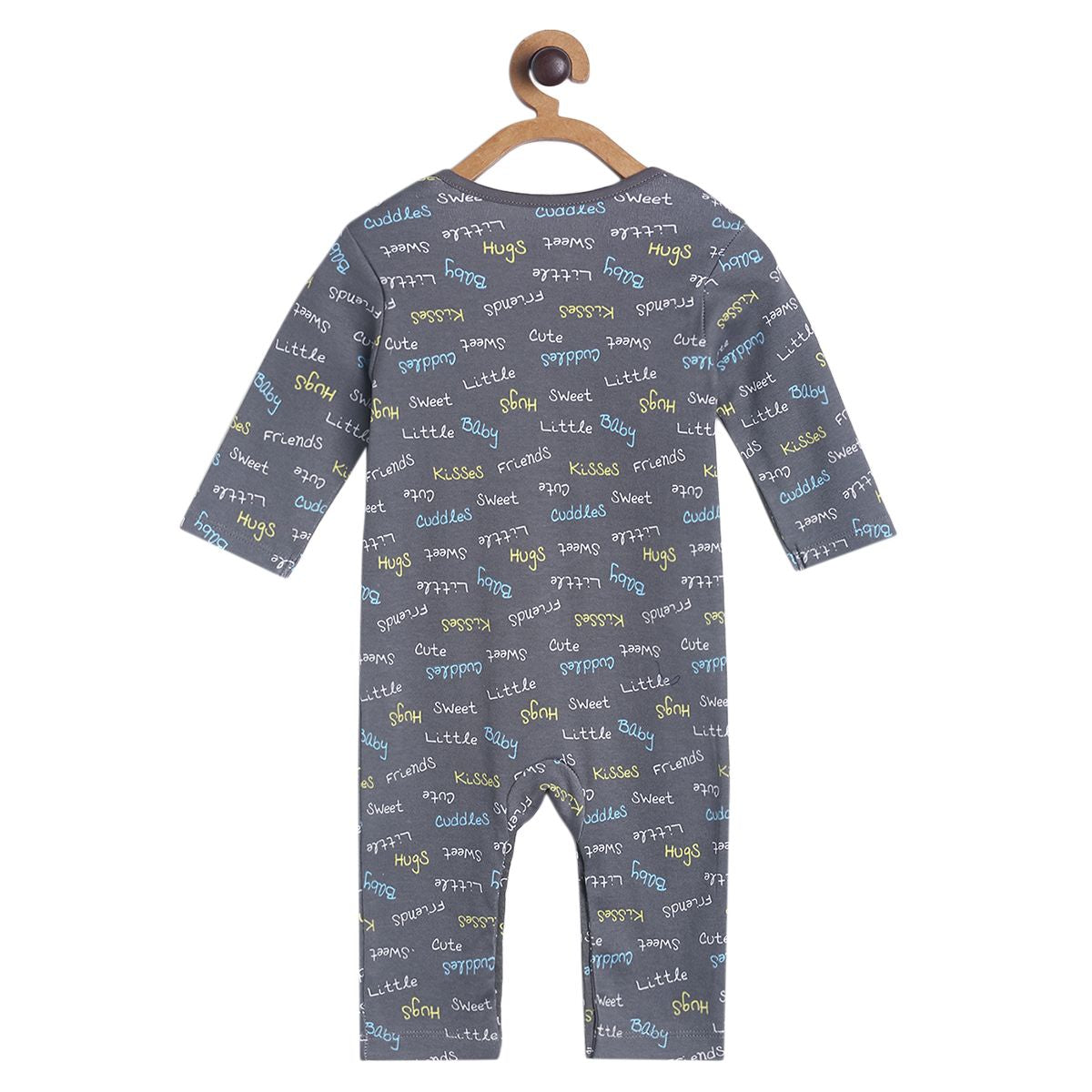Pack of 2 rompers - light purple & white for New Born