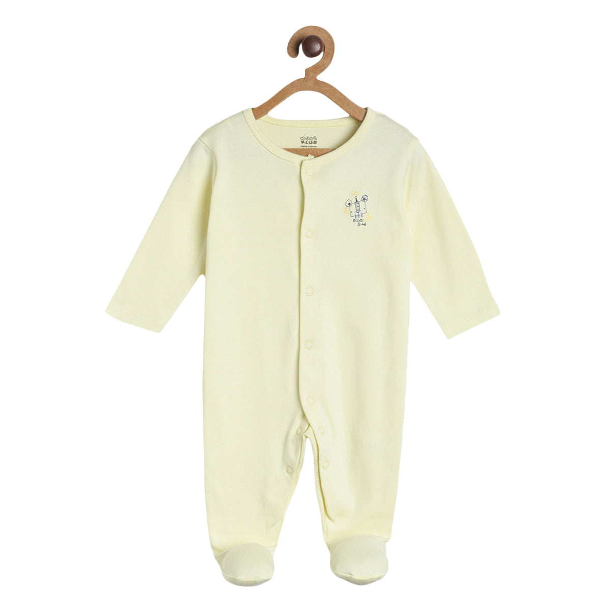 Pack of 2 sleep suit - off white for New Born