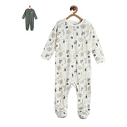 Pack of 2 sleep suit - grey for New Born