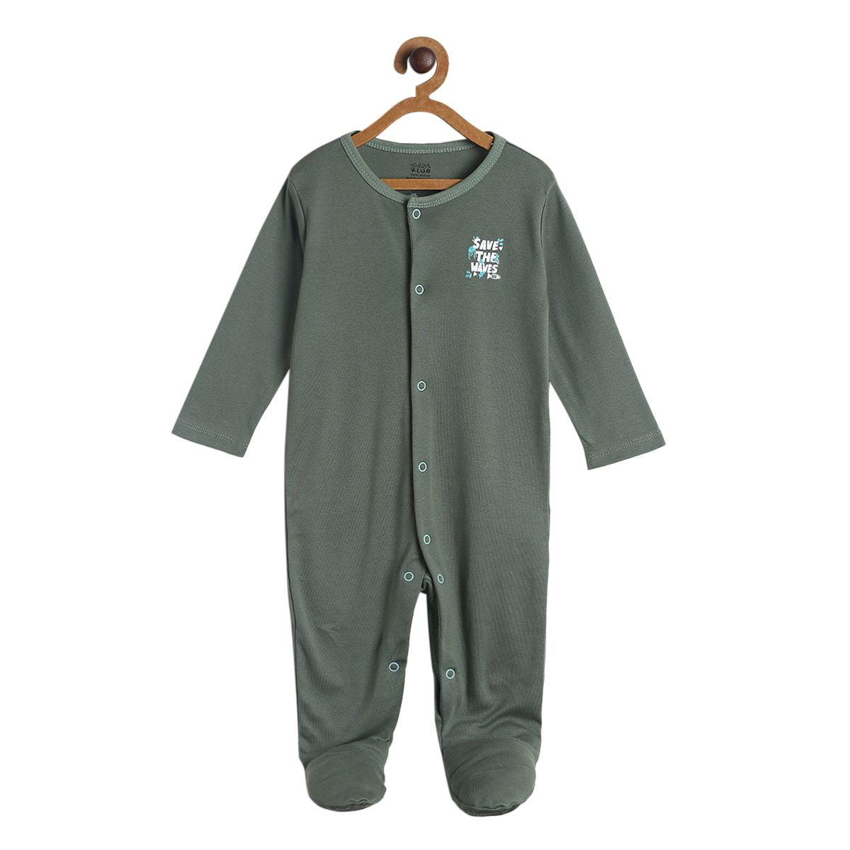 Pack of 2 sleep suit - grey for New Born