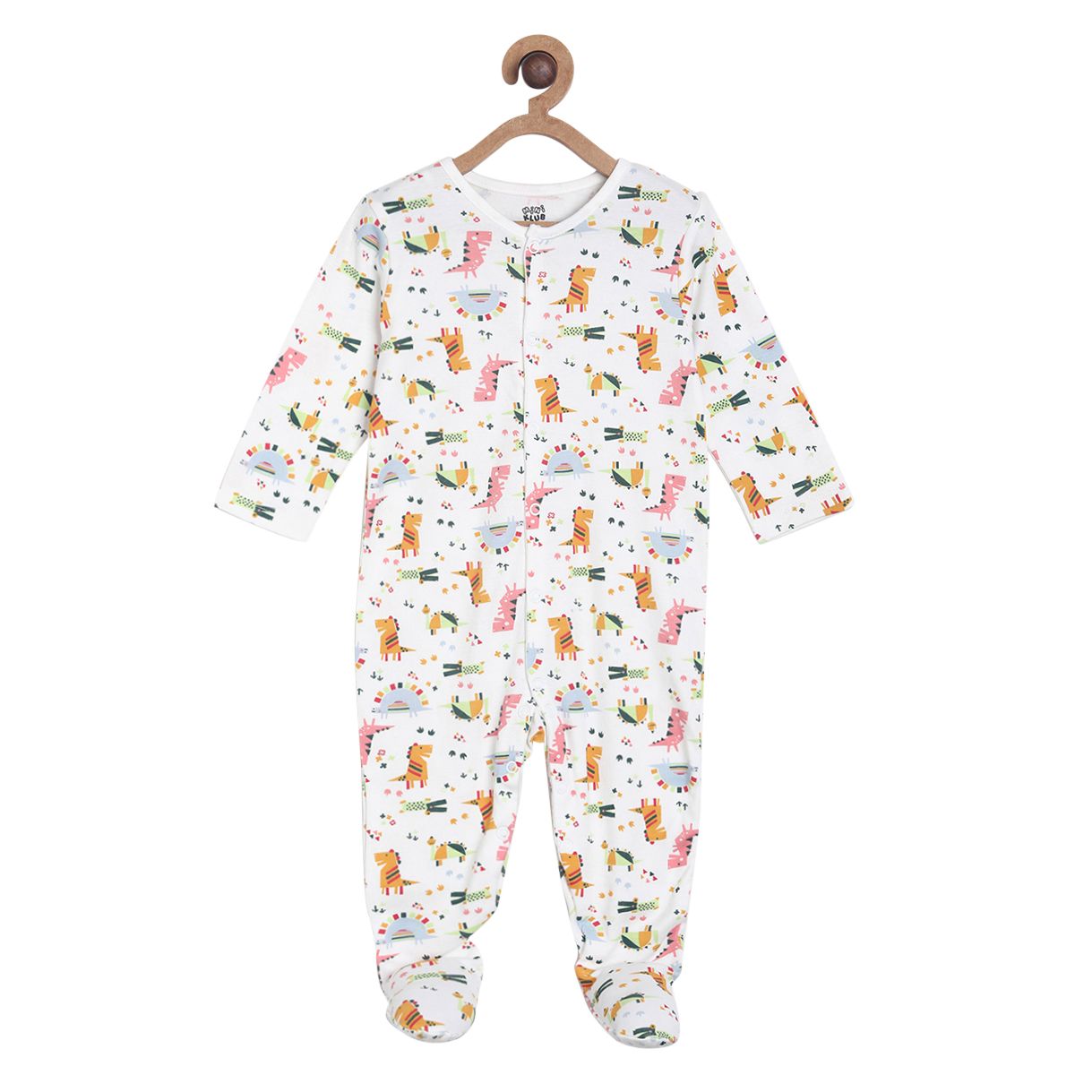 Boys Multi Po2 Sleepsuits