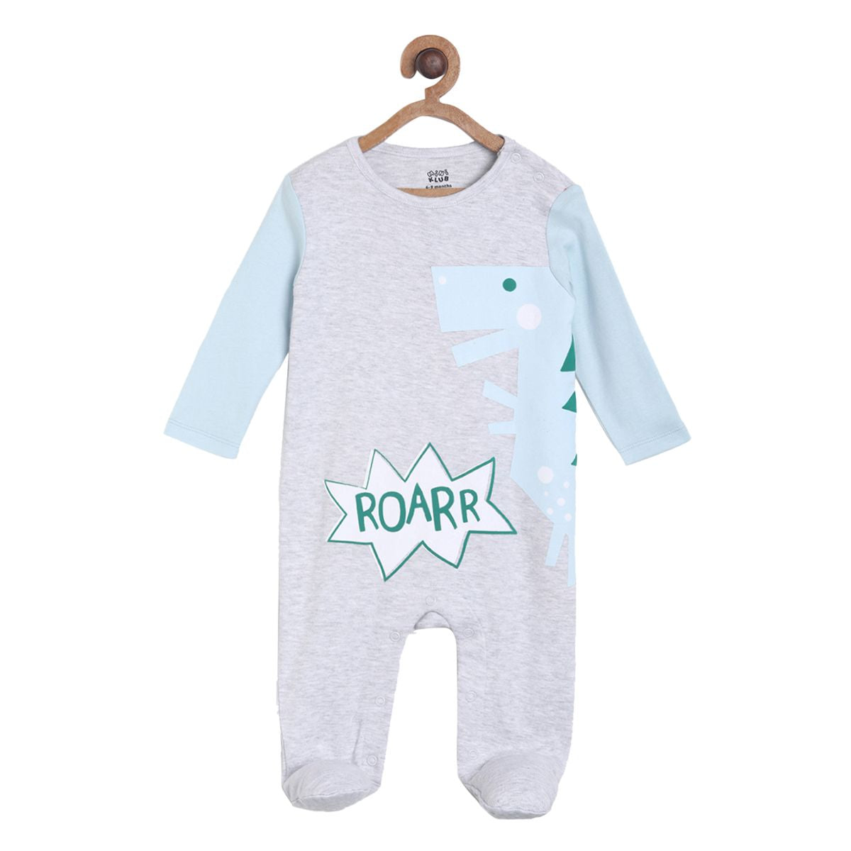 Boys Multi Po2 Sleepsuits