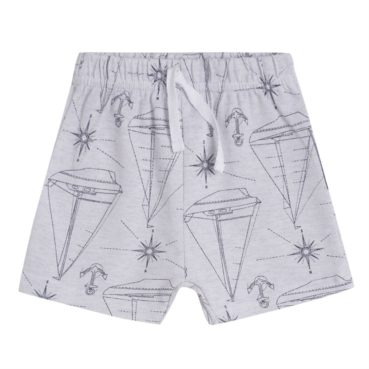 Pack of 3 shorts - skyblue for 0-3 Months