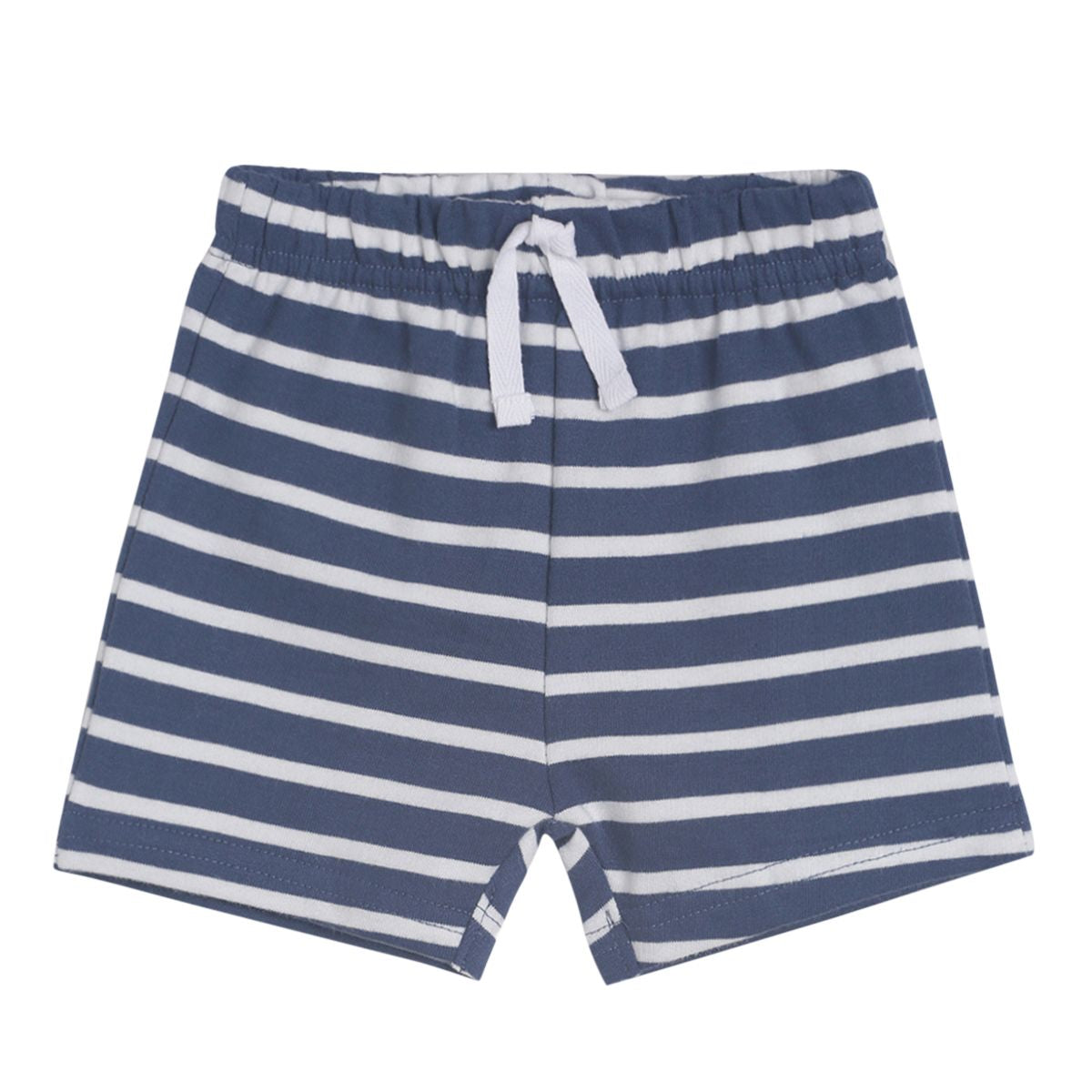 Pack of 3 shorts - dark blue & white for 0-3 Months