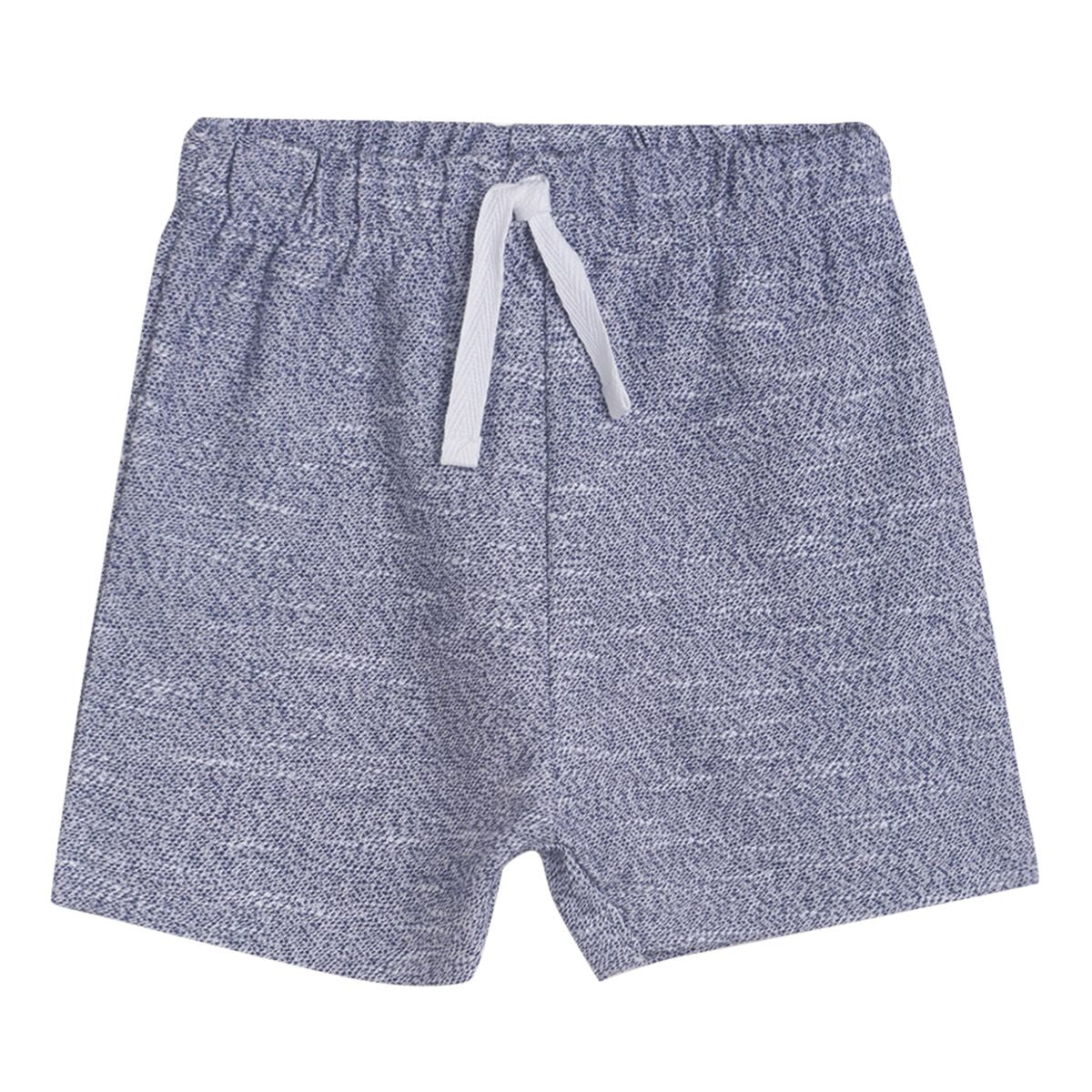 Pack of 3 shorts - dark blue & white for 0-3 Months