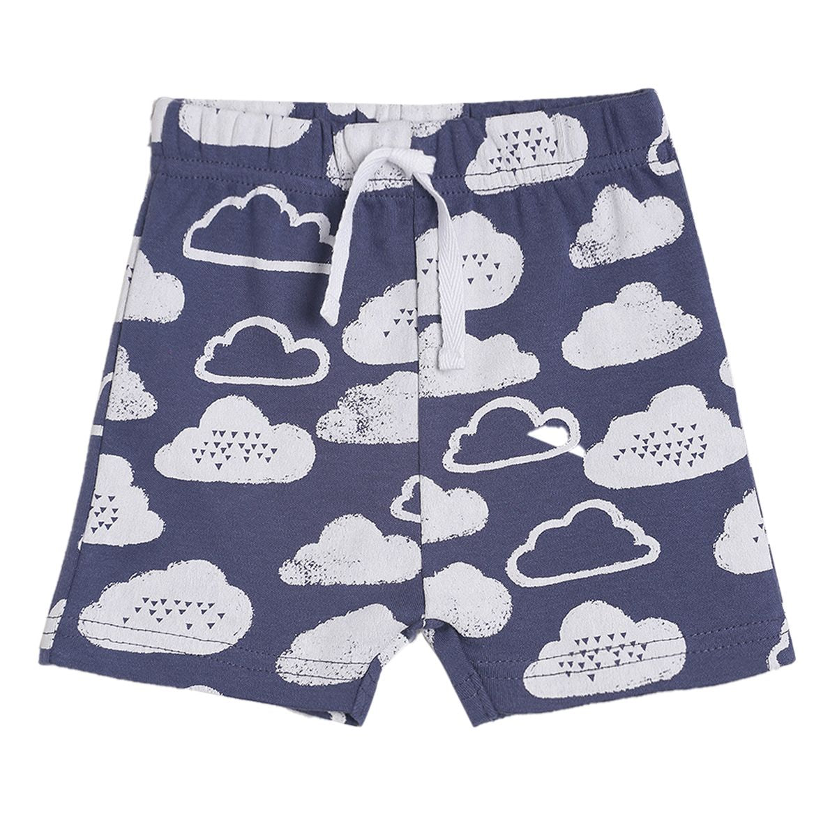 Pack of 3 shorts - greyish blue for 0-3 Months