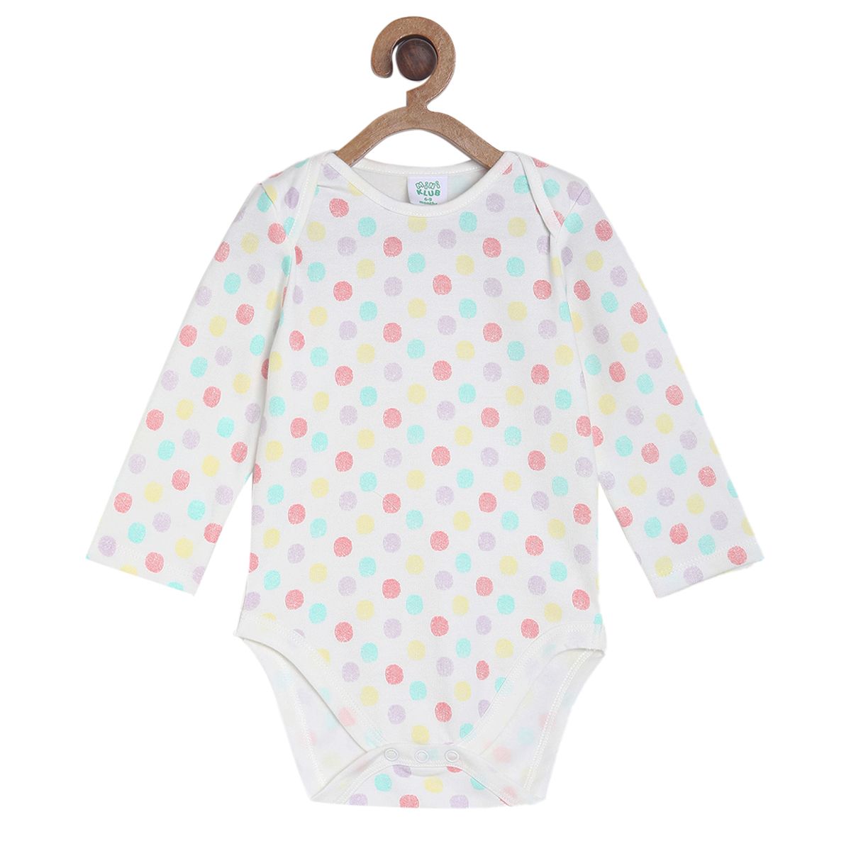 Girls Multi Po3 Bodysuits