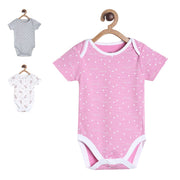 Pack of 3 bodysuit - lavender for New Born