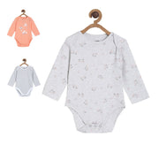 Pack of 3 bodysuit - light grey for New Born