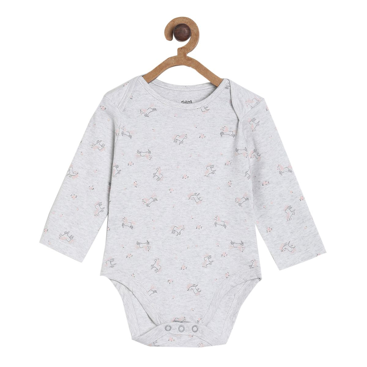 Pack of 3 bodysuit - light grey for New Born