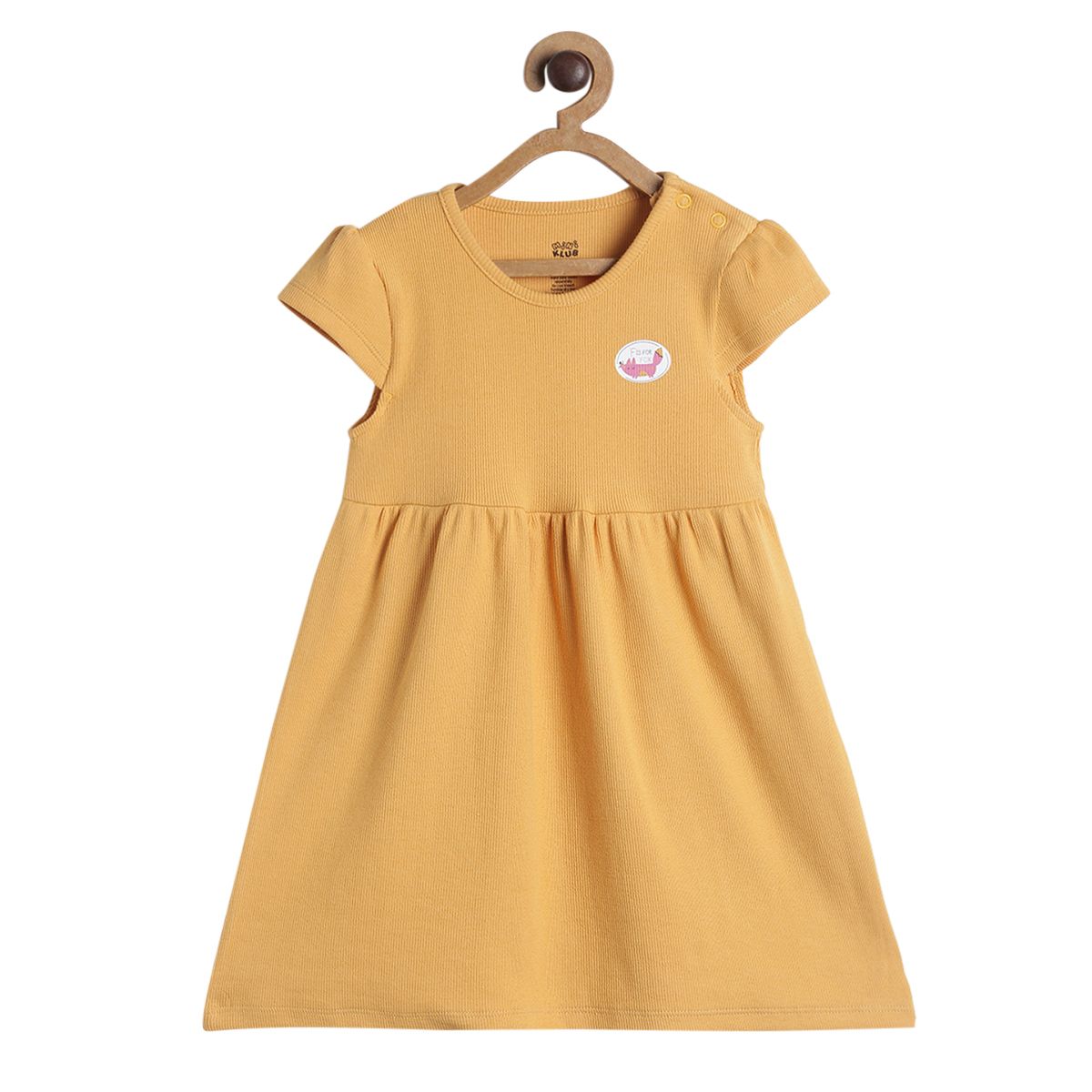 Pack of 2 dress - yellow for 0-3 Months