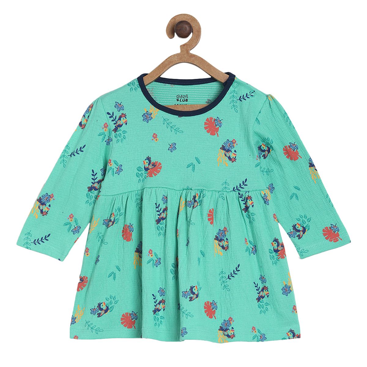 Pack of 2 dress - turquoise green for 0-3 Months