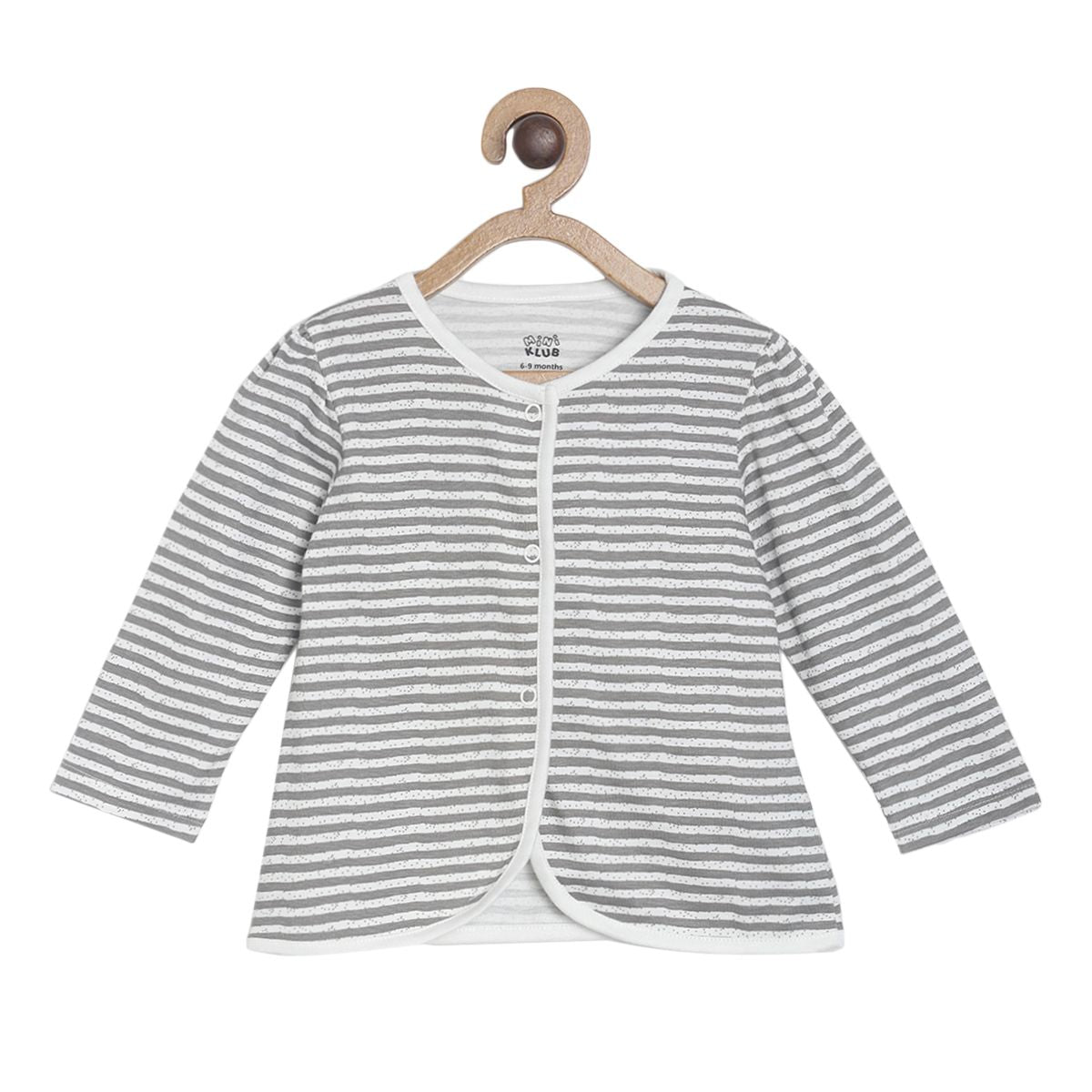 Pack of 3 front open vest - white for New Born