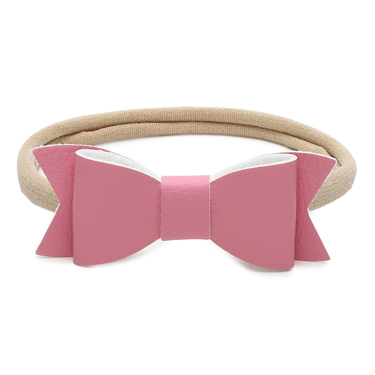 Girls Silver, Gold & Pink Bow Hair Band Set of 3 Fashion Hair Accessories