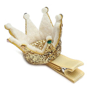 Baby Girls Gold Crown Hair Clip Fashion Hair Accessory