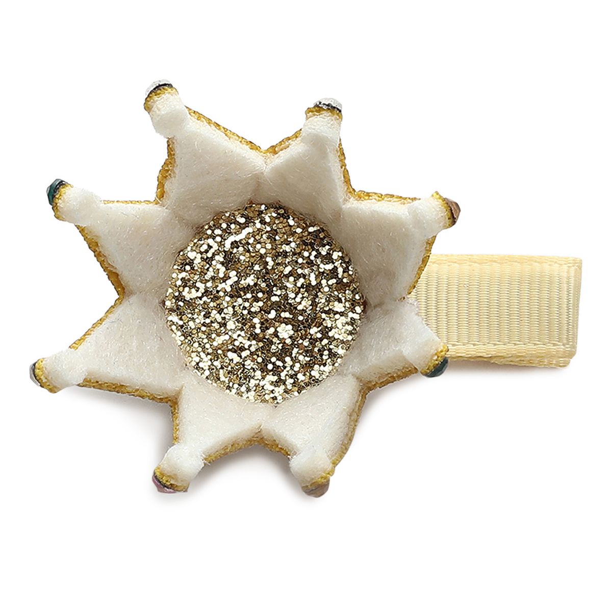 Baby Girls Gold Crown Hair Clip Fashion Hair Accessory