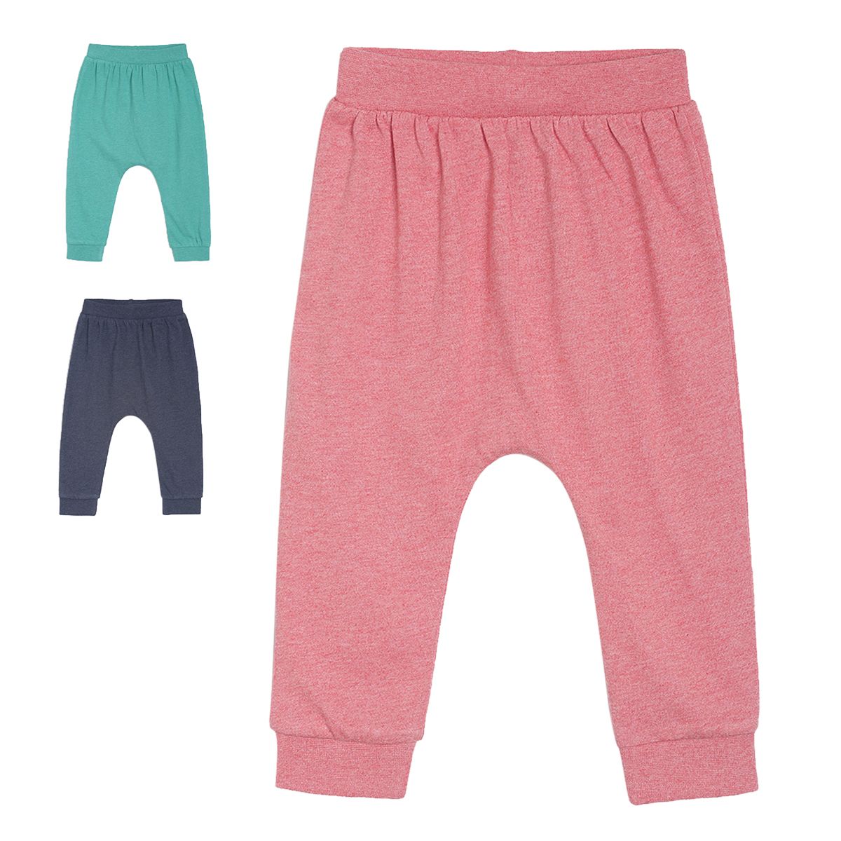 Pack of 3 legging - pink for 0-3 Months