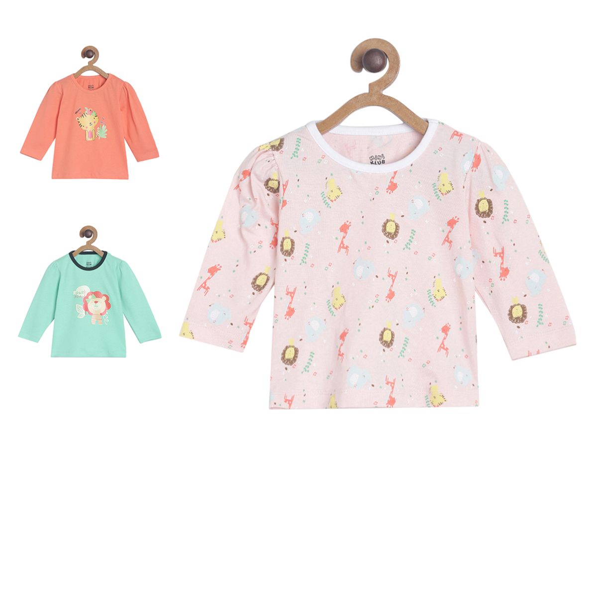 Pack of 3 knit top - baby pink for 0-3 Months