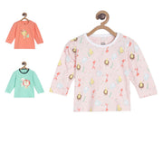 Pack of 3 knit top - baby pink for 0-3 Months