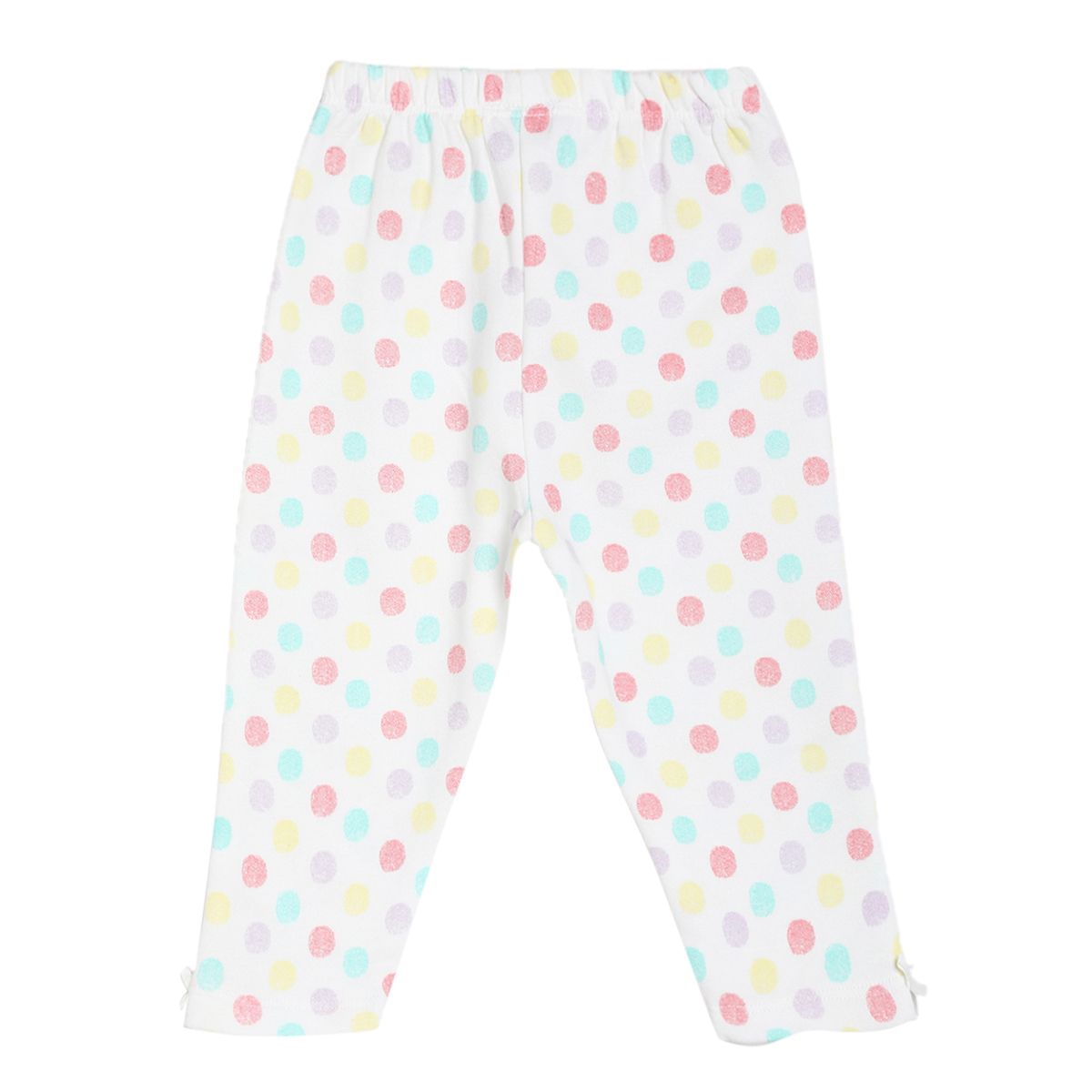 Pack of 3 legging - white for 0-3 Months