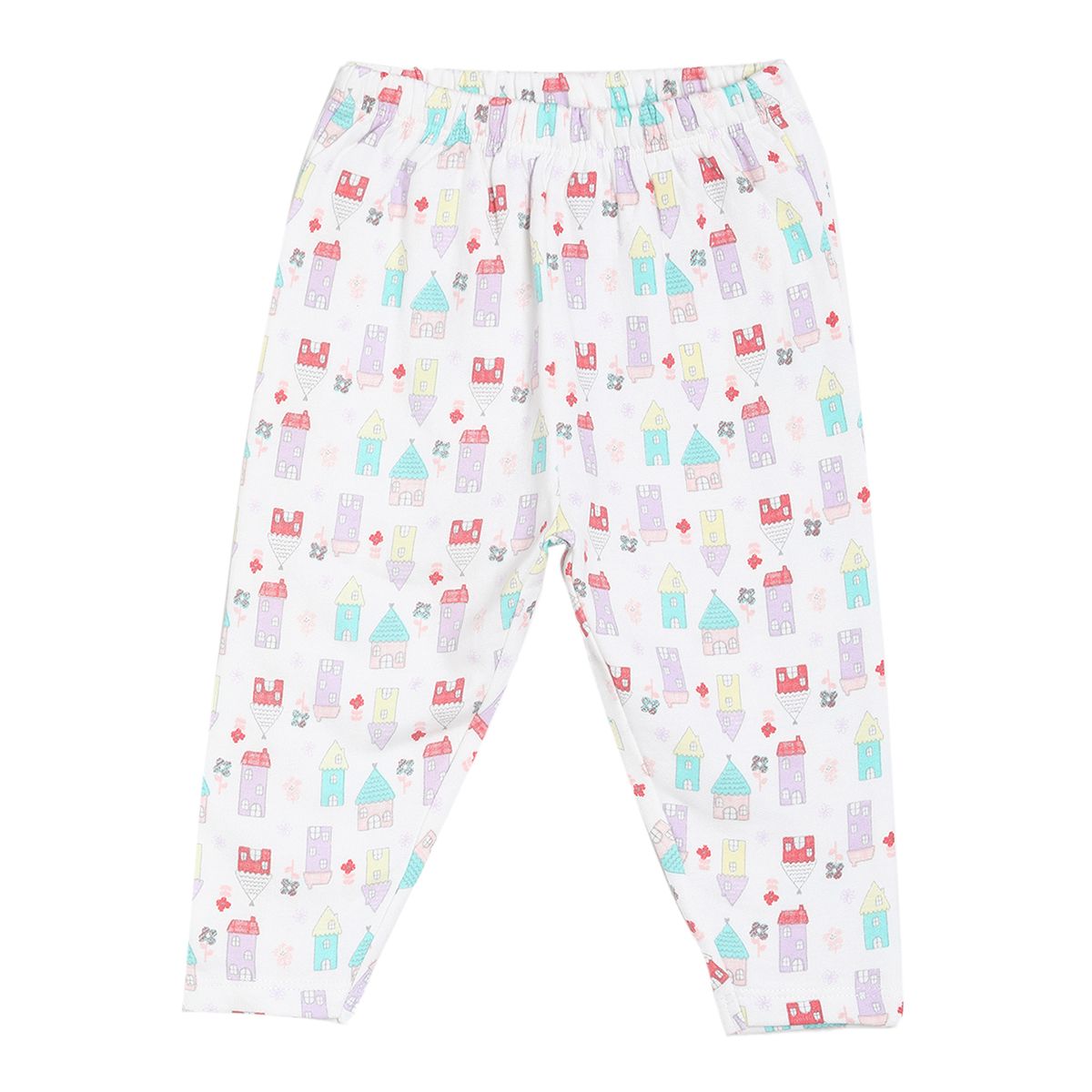 Pack of 3 legging - white for 0-3 Months