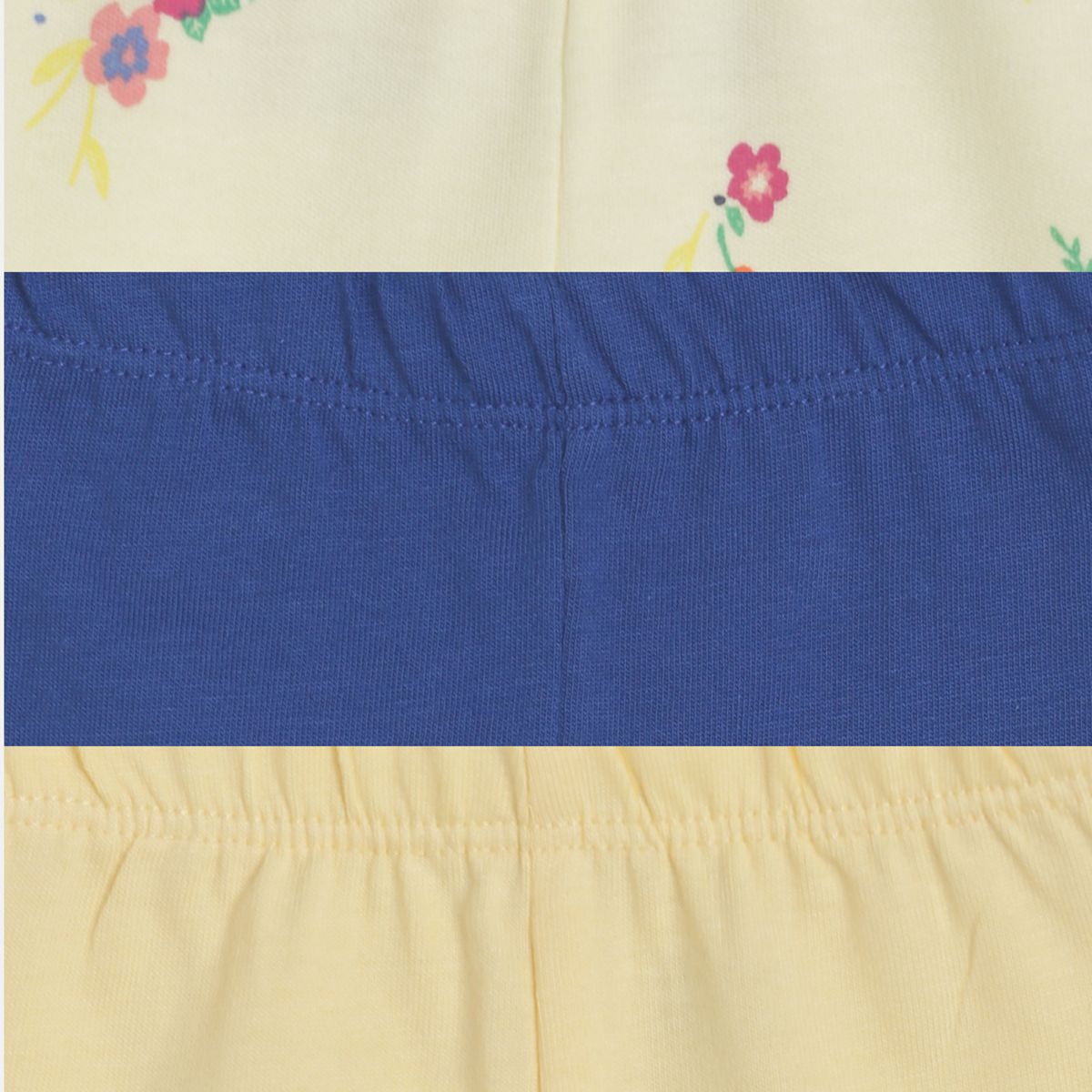 Pack of 3 legging - light beige for 0-3 Months