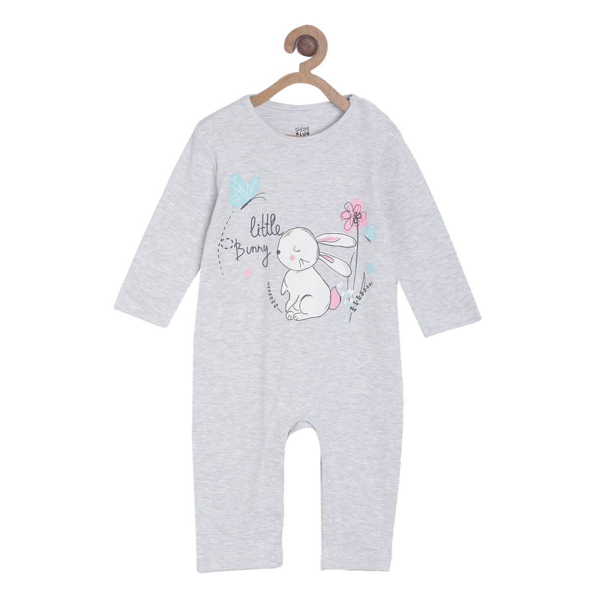 Pack of 2 rompers - white & sky blue for New Born