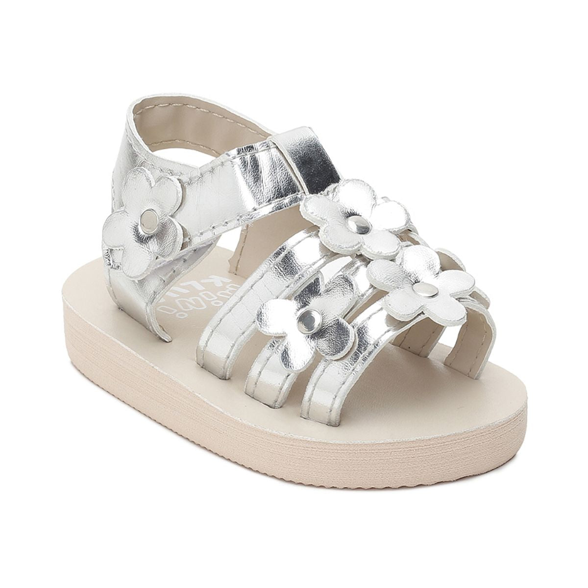 Girls Silver Sandals
