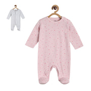 Pack of 2 sleep suit - baby pink for New Born