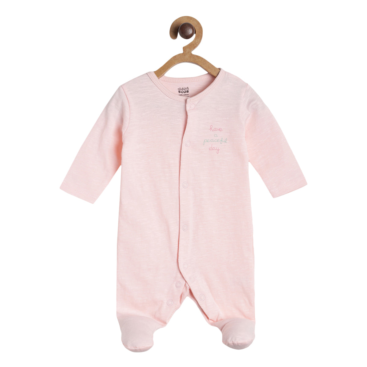 Pack of 2 sleep suit - light baby pink for New Born