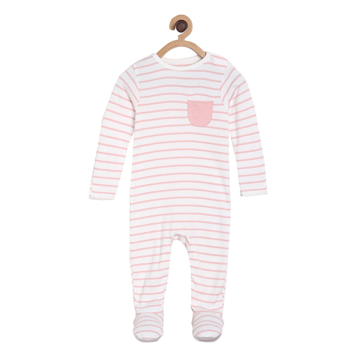 Pack of 2 sleepsuit - light pink for New Born
