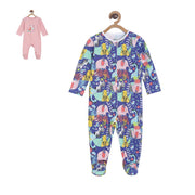 Pack of 2 sleepsuit - dark blue for New Born