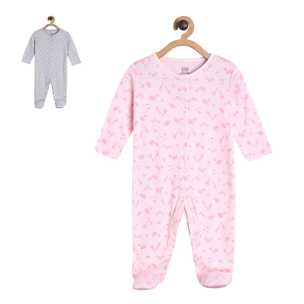Girls Multi Sleepsuit