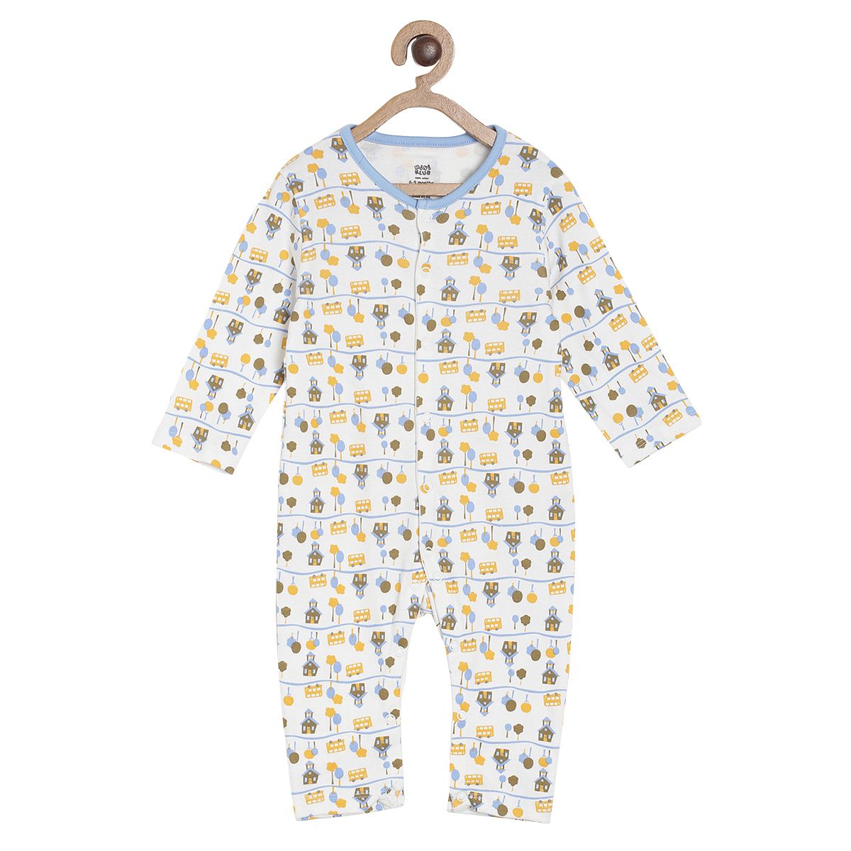 Pack of 2 romper - light brown  & light brown for New Born