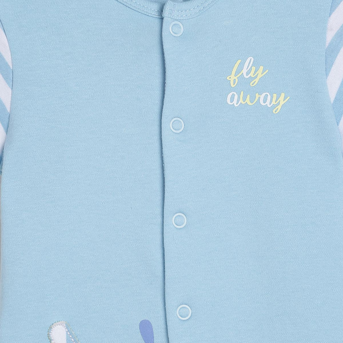 Pack of 1 romper - blue for New Born