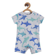 Pack of 1 romper - grey for New Born